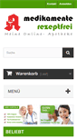 Mobile Screenshot of medikamente-rezeptfrei.net